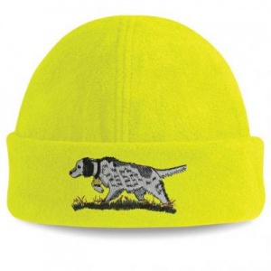 bonnet-chasse-polaire-jaune-citron