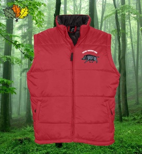 blouson-sans-manche-rouge-chasseur