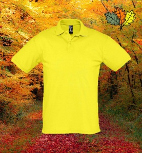 polo-chasseur-jaune-citron