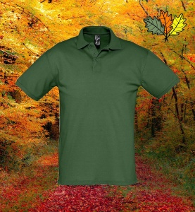 polo-chasseur-vert-sapin