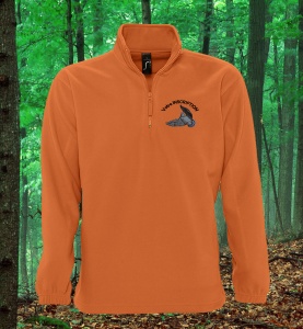 sweat-polaire-chasse-orange