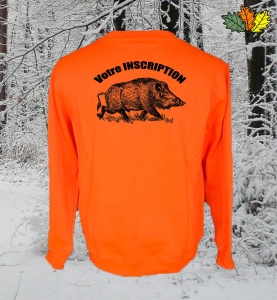 sweat-fluo-haute-visibilite-col-rond-chasse-chasseur-sanglier