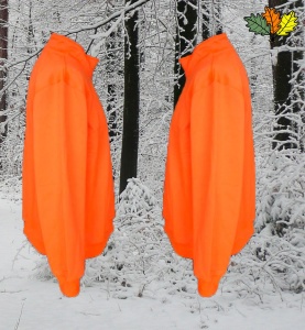 sweat-fluo-haute-visibilite-col-zip-chasse-chasseur-cote